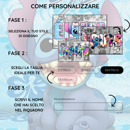 Disegno Personalizzato Ohana